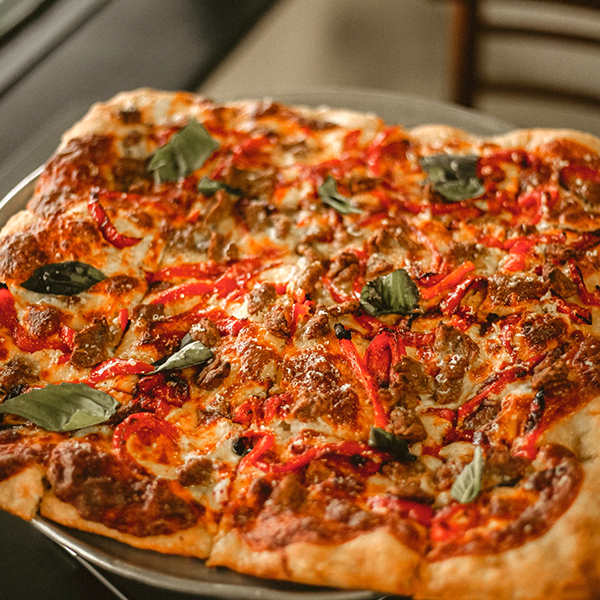 Sausage & Pepper Pizza